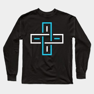 Gaming D-Pad Icon Long Sleeve T-Shirt